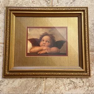 Angelic framed art